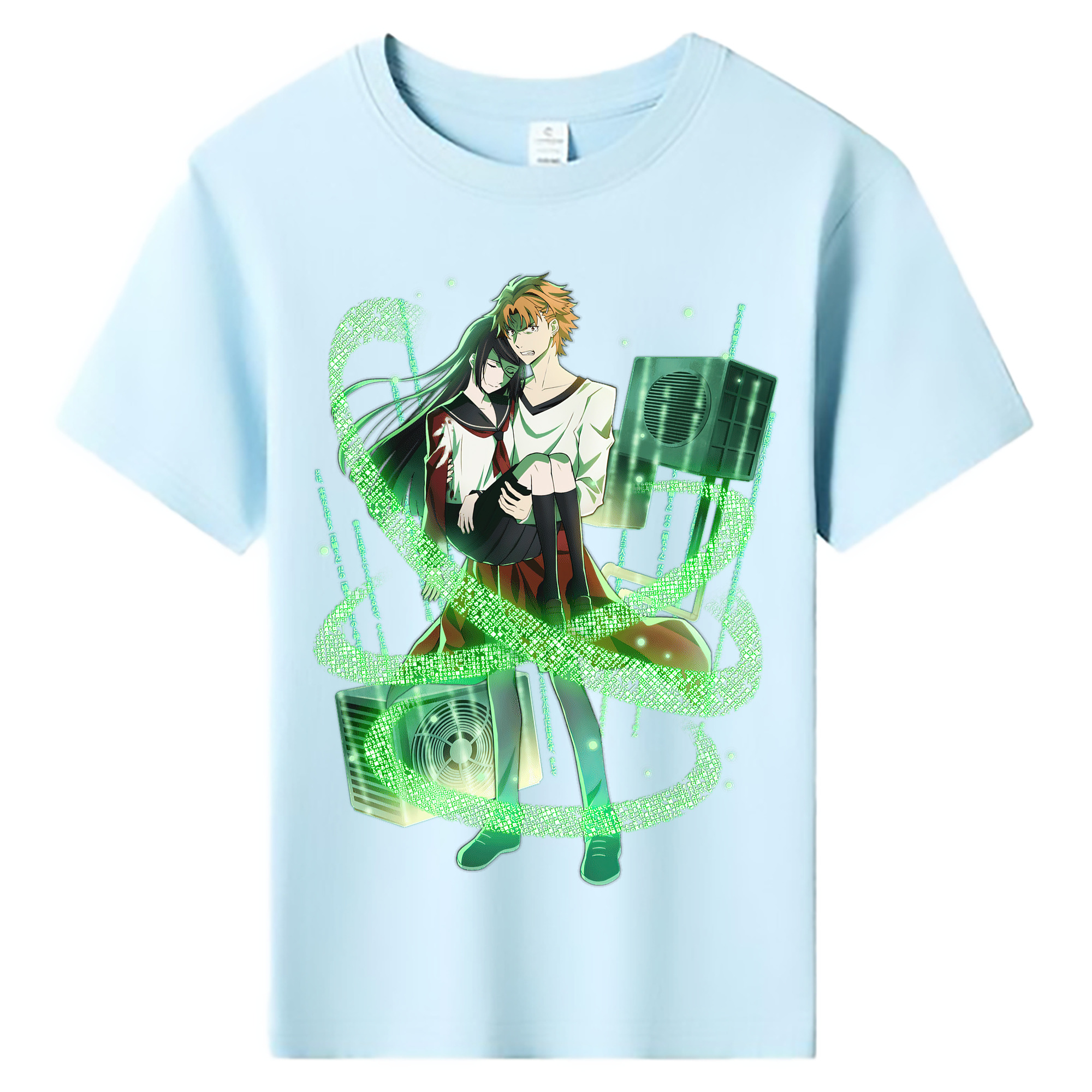 （画像用） 文豪ストレイドッグス Bungo Stray Dogs 綿100％キッズTシャツ（フロントプリント）